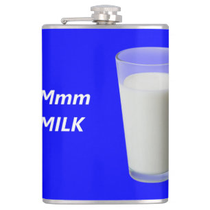 Mmm MILK Hip Flask