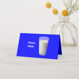 Mmm MILK Place Card