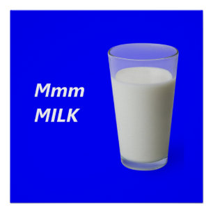 Mmm MILK Poster