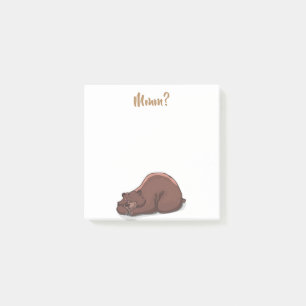 Mmm? // Sleeping Bear Post-it Notes