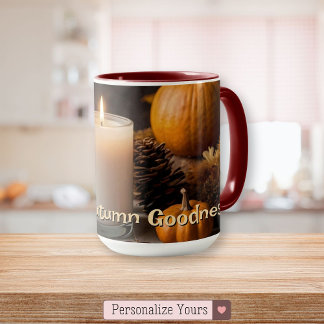 Mmmm Autumn Goodness Personalized Autumn-Themed Mug