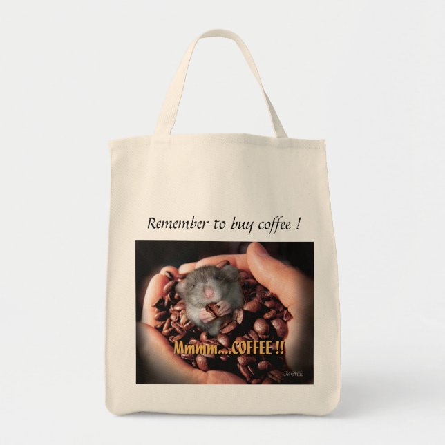 Mmmm....COFFEE  Bag (Front)