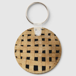 Mmmm  Pie Funny Dessert Keychain