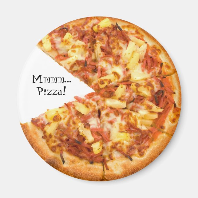 Mmmm... Pizza Magnet (Front)