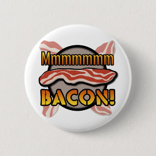 Mmmmm, Bacon 2 Inch Round Button
