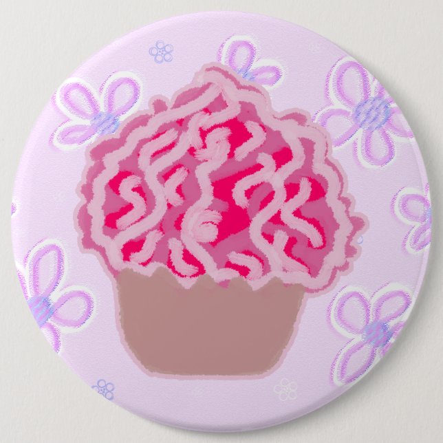 MMMMMMMMMMMMMMM! 6 INCH ROUND BUTTON (Front)