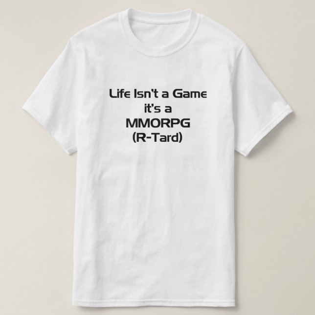 MMORPG T-Shirt (Design Front)