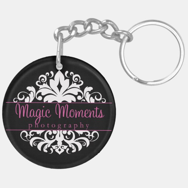 "MMP" 2-Sided Logo Keychain (Back Left)