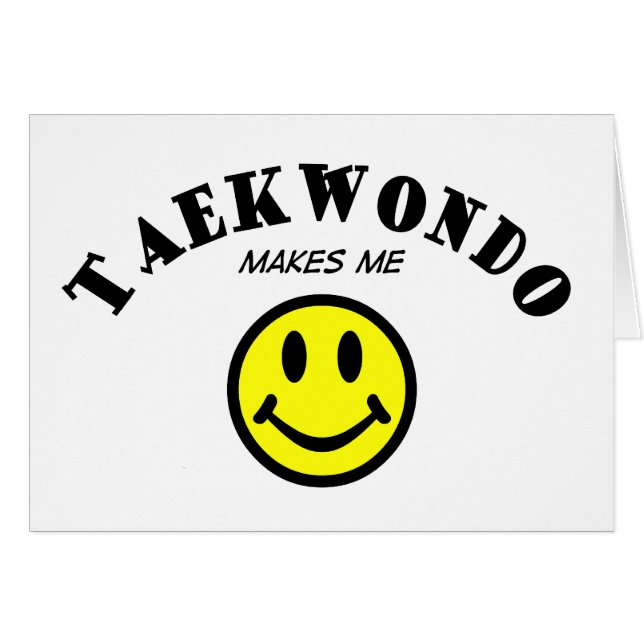 MMS : Le Taekwondo (Devant horizontal)