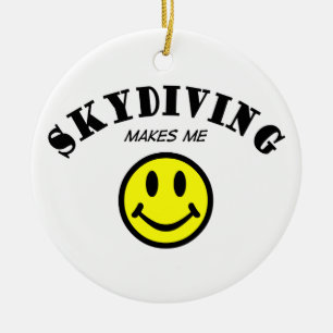 MMS: Skydiving Ceramic Ornament