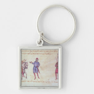 MMS Vitr 26-7 The Byzantine Army Putting to Flight Keychain