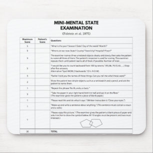 MMSE MOUSE PAD
