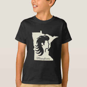 Mn Hat Trick Heroes Men's Minnesota Hockey Hair Mu T-Shirt