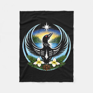 Mn rebel loon alliance Mn rebel loon alliance Fleece Blanket