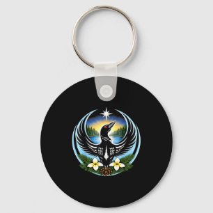 Mn rebel loon alliance Mn rebel loon alliance Keychain