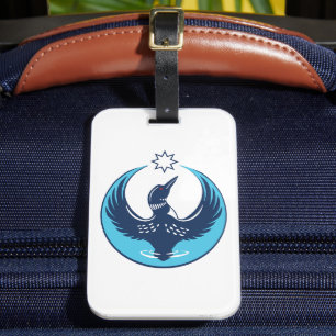 MN Rebel Loon Rising Luggage Tag