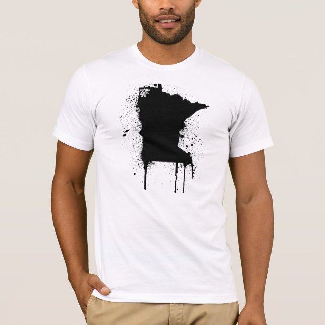 MN Spray Paint T-Shirt (Front)