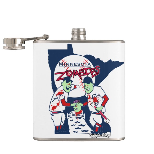 MN Zombies Flask (Opened)