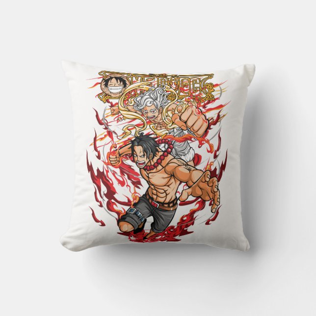 Mnagá One Piece Throw Pillow (Front)