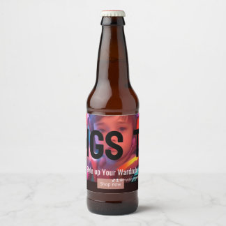 Mnat TV Channel Collection 1 Bottle Beer Bottle Label