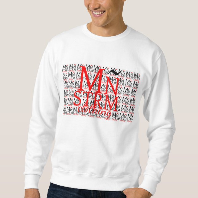 mnstrm clothing mix sweatshirt (Front)