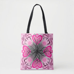 "Mo Limn Twa" Said the Spider to the Deer Tote Bag