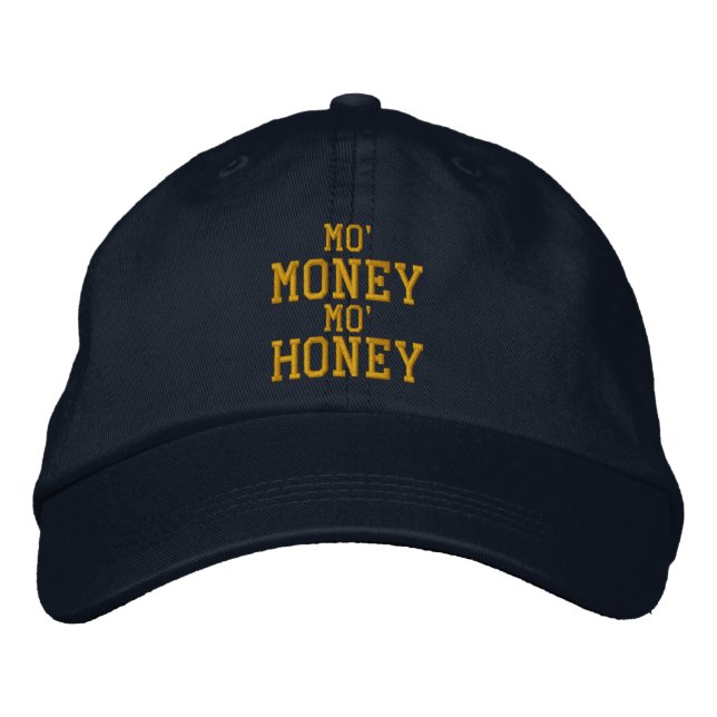 MO' MONEY MO' HONEY Casquette brodé (Devant)