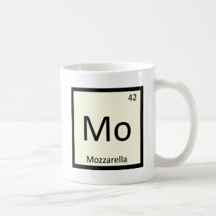 Mo - Mozzarella Cheese Chemistry Periodic Table Coffee Mug