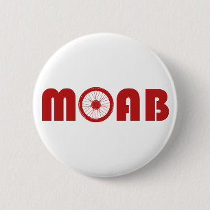 Moab (Bike Wheel) 2 Inch Round Button