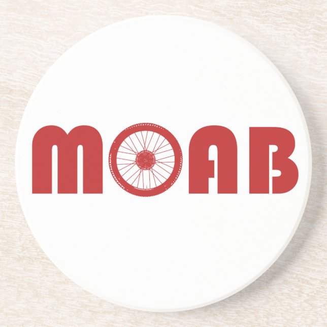 Moab (Bike Wheel) Coaster (Front)
