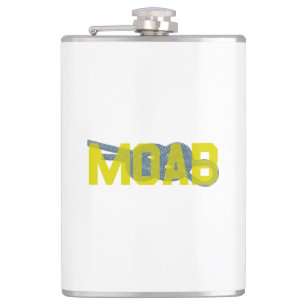 Moab Figure 8 Climbing Hip Flask