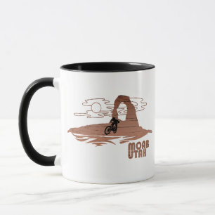 Moab mtb mountain biking mug