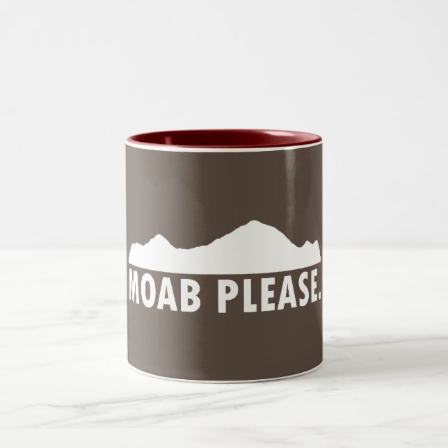 Moab Please Two-Tone Coffee Mug (Center)