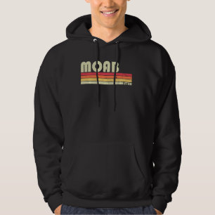 Moab Ut Utah Funny City Home Roots  Retro 70s 80s Hoodie