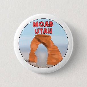 Moab Utah 2 Inch Round Button