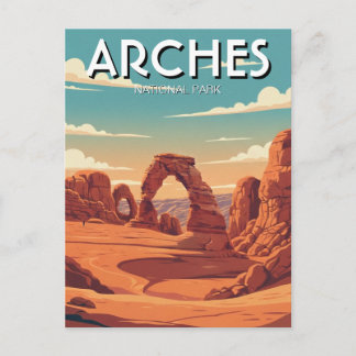 Moab Utah Arches National Park Delicate Arch Postcard