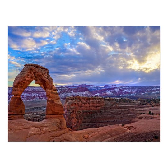 Moab Utah - Delicate arch - Post Card
