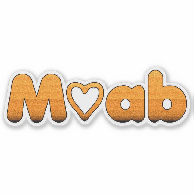 Moab Utah Heart (Front)