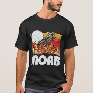 Moab Utah Mountain Biking Vintage Retro 80s Vibe G T-Shirt