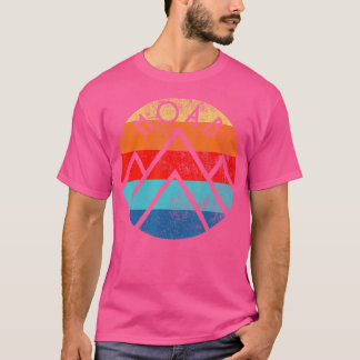 Moab Utah Nature Hiking Mountains Outdoors Vintage T-Shirt