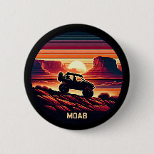 Moab Utah UTV Sunset Red Rocks