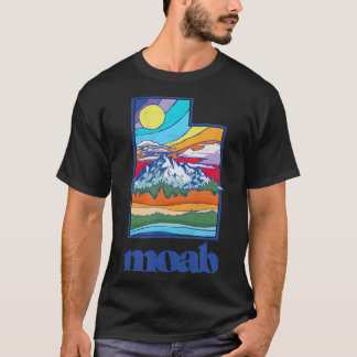 Moab Utah Vintage Nature Outdoor Graphic T-Shirt