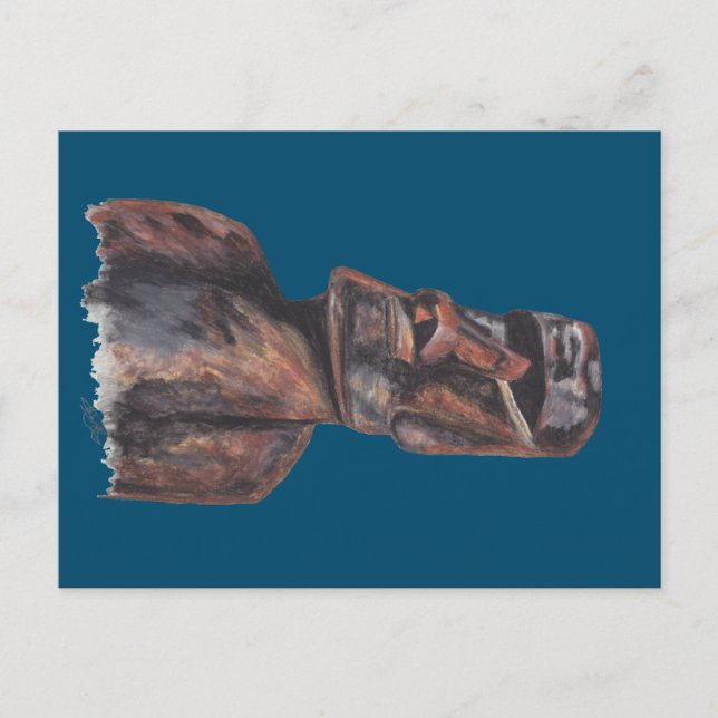 MOAI HOLIDAY POSTCARD (Front)