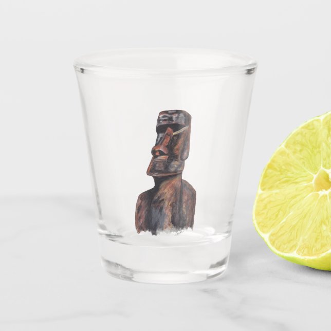 MOAI SHOT GLASS (Front)