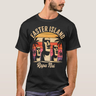 Moai Statue Easter T-Shirt