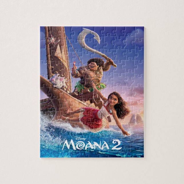 Moana 2 Theatrical Art Jigsaw Puzzle (Vertical)