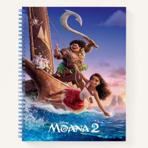 Moana 2 Theatrical Art Notebook