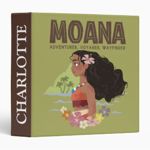 Moana   Adventurer, Voyager, Wayfinder Binder