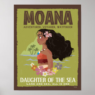 Moana Adventurer, Voyager, Wayfinder Poster