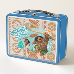 Moana   Adventures In Oceania Metal Lunch Box